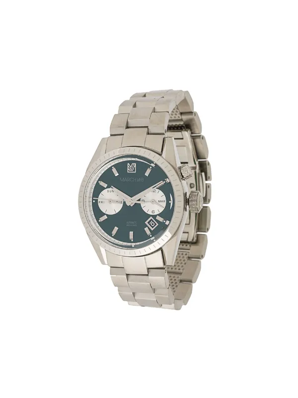 March La B Agenda Automatic Forest 38mm Farfetch