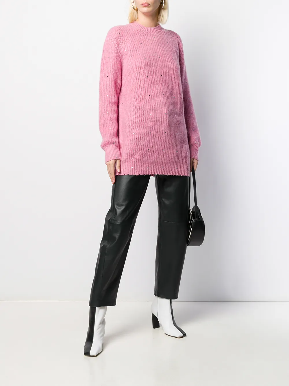 MSGM crystal-embellished jumper | Knitted Sweaters | Image 2