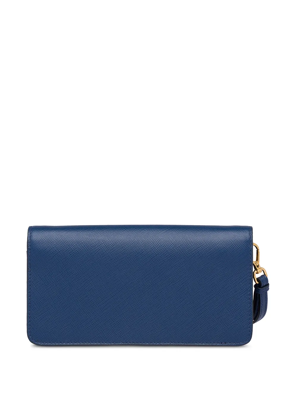 Saffiano logo plaque mini bag