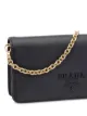 Prada Saffiano logo plaque mini bag