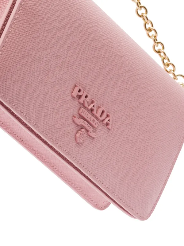 prada monochrome mini bolsa