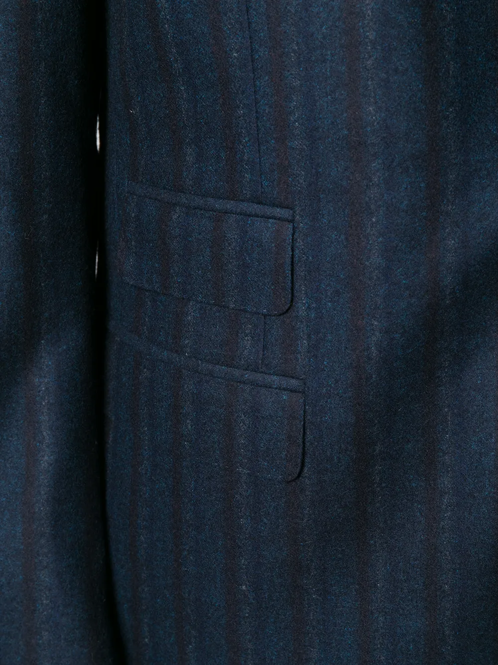 Canali Gestreepte blazer Blauw