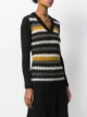 M Missoni striped knitted jumper