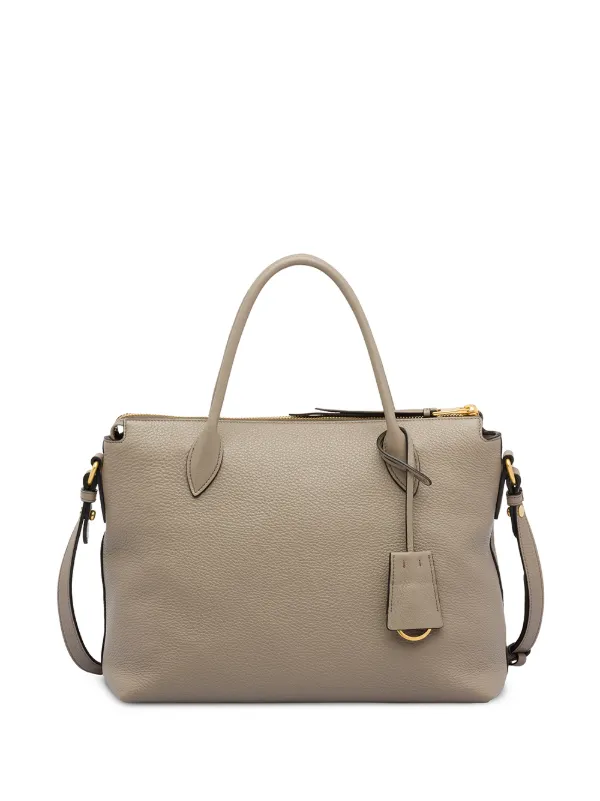 Prada Leather Tote Bag Farfetch