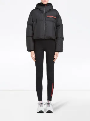 prada long puffer coat