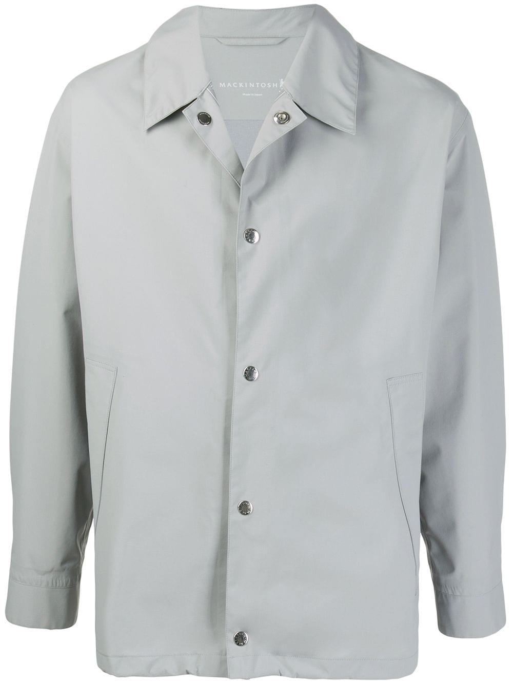 Mackintosh Cadder Tech Shirt Jacket In Grey