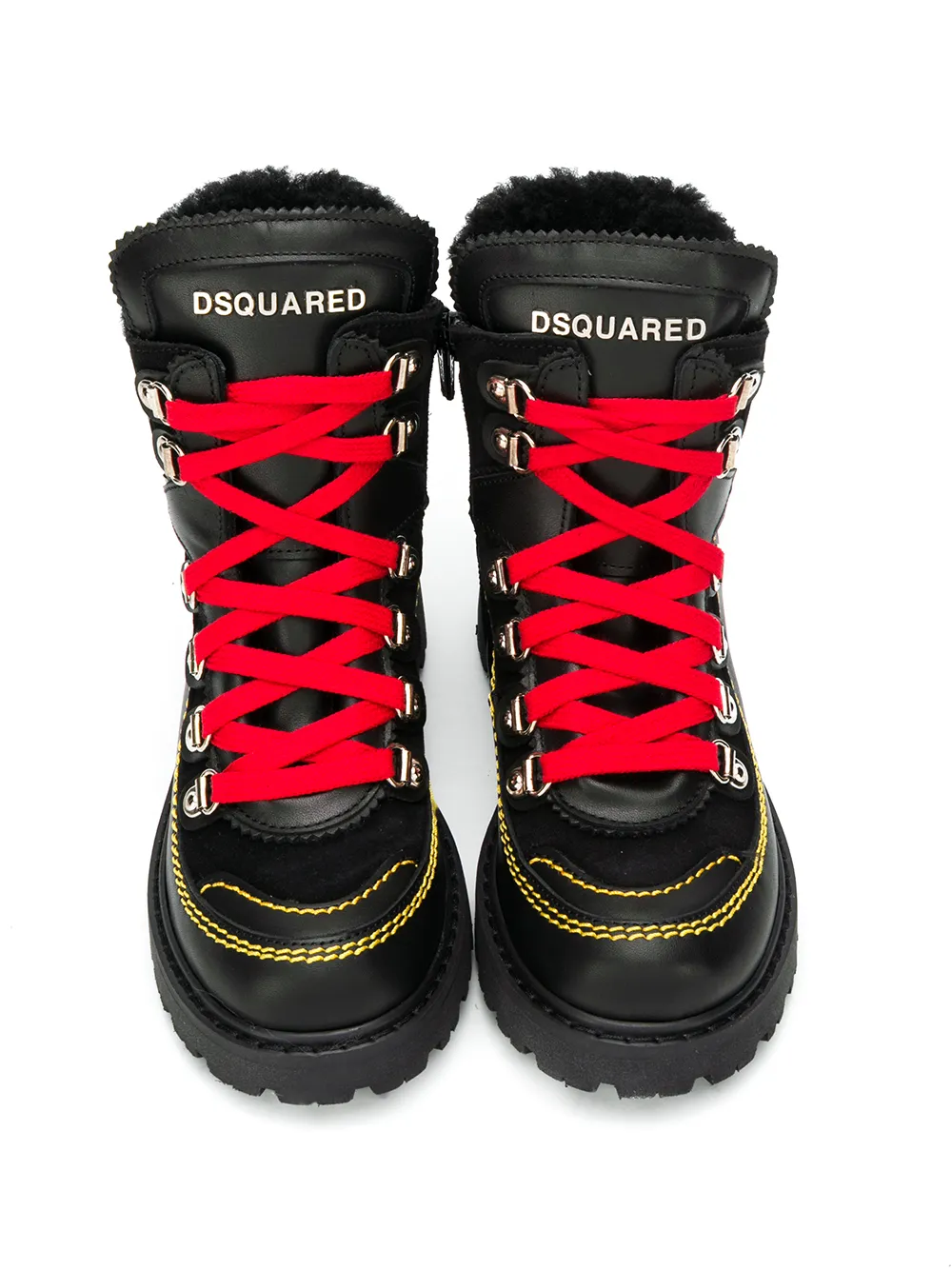фото Dsquared2 kids ботинки со вставками