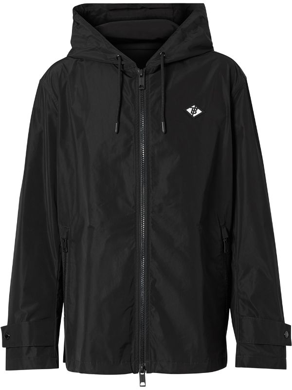 burberry hooded jacket men's