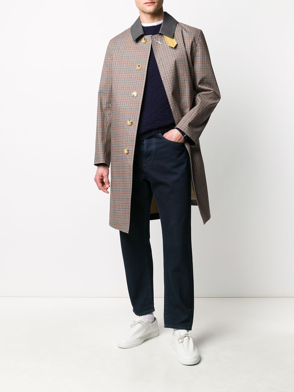 фото Mackintosh dunkeld check coat