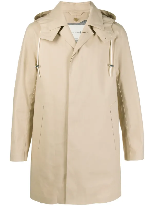 Mackintosh Dunoon Hood Coat Farfetch Com