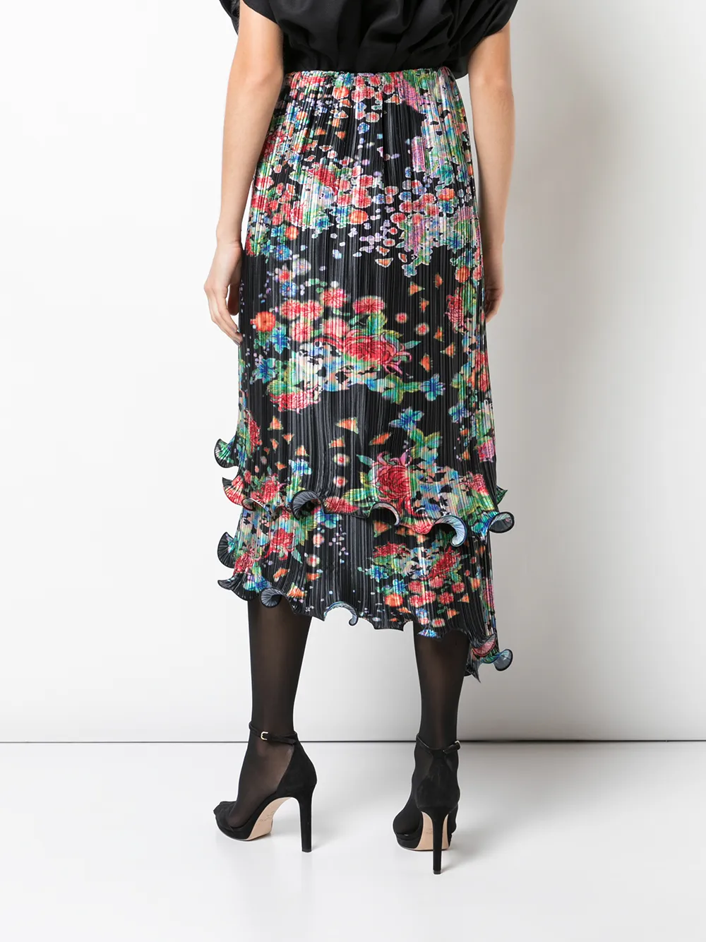 Givenchy Rok met bloemenprint Veelkleurig