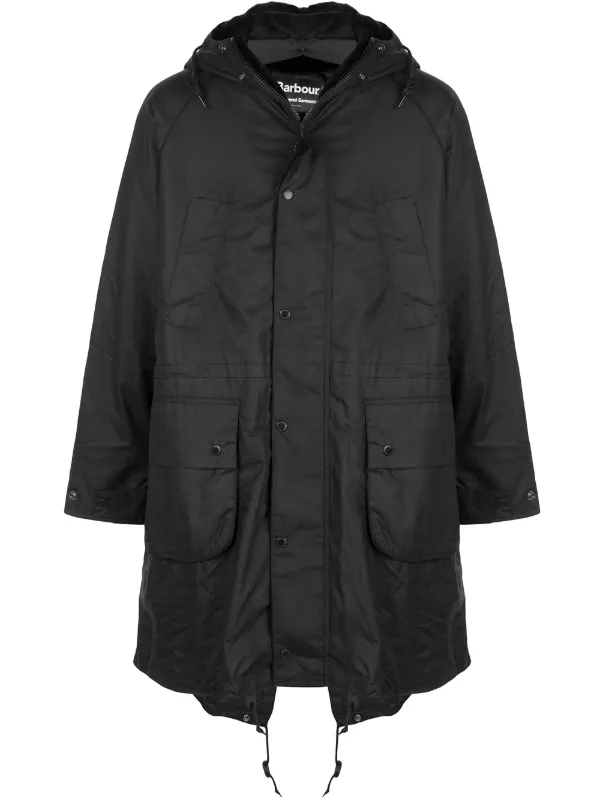 barbour parka coats