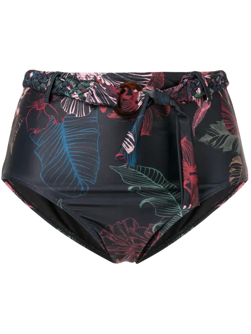Bas de bikini ceinturé à taille haute - Duskii - Modalova