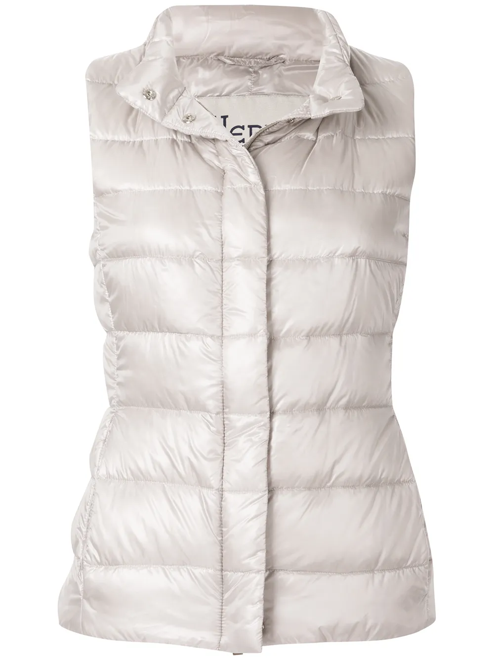 Herno padded zipped vest - Grey