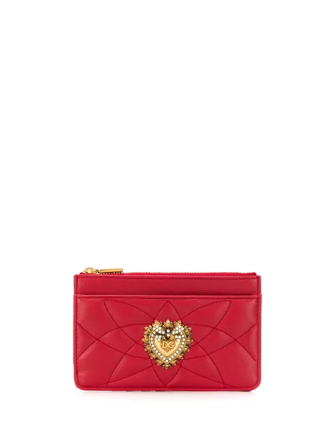 Dolce & Gabbana medium Devotion quilted card holder