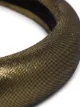 Jennifer Behr Thada metallic-sheen hairband