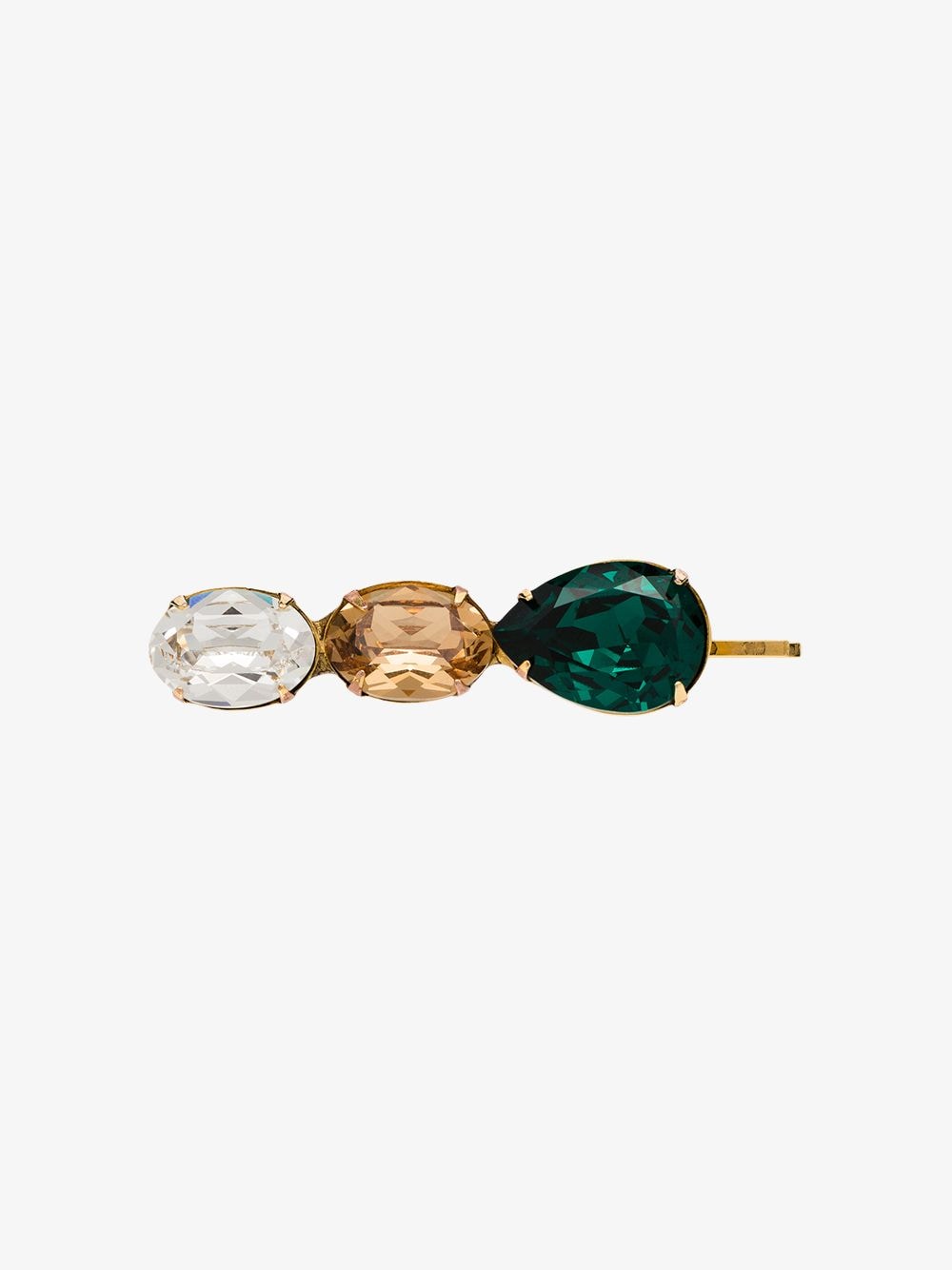 JENNIFER BEHR GOLD TONE ALIA GEMSTONE HAIR CLIP,50IA1014534494