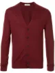 Image 1 of Gieves & Hawkes v-neck fine knit cardigan