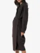 Lemaire button front shirt dress