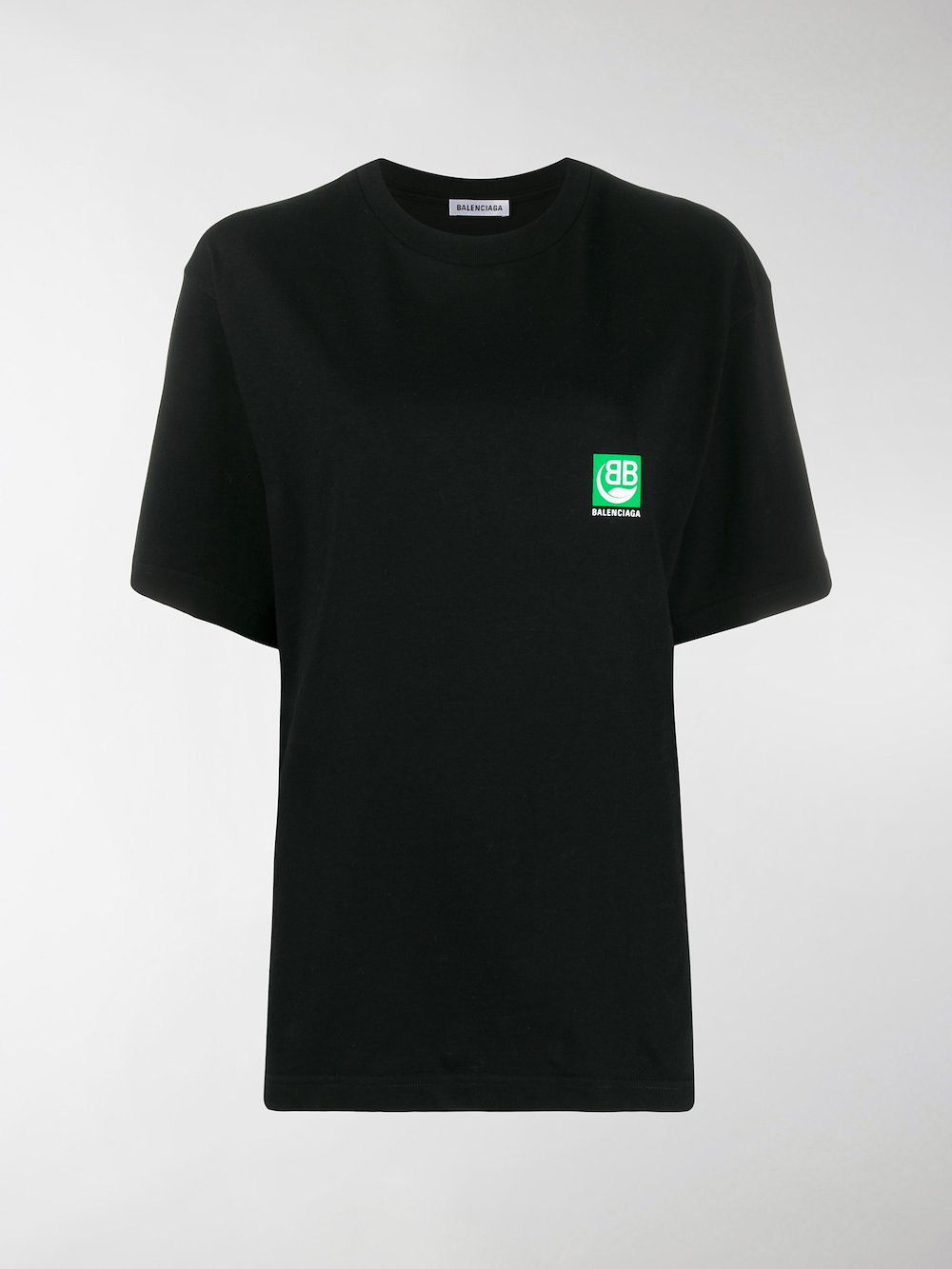 balenciaga neon green t shirt