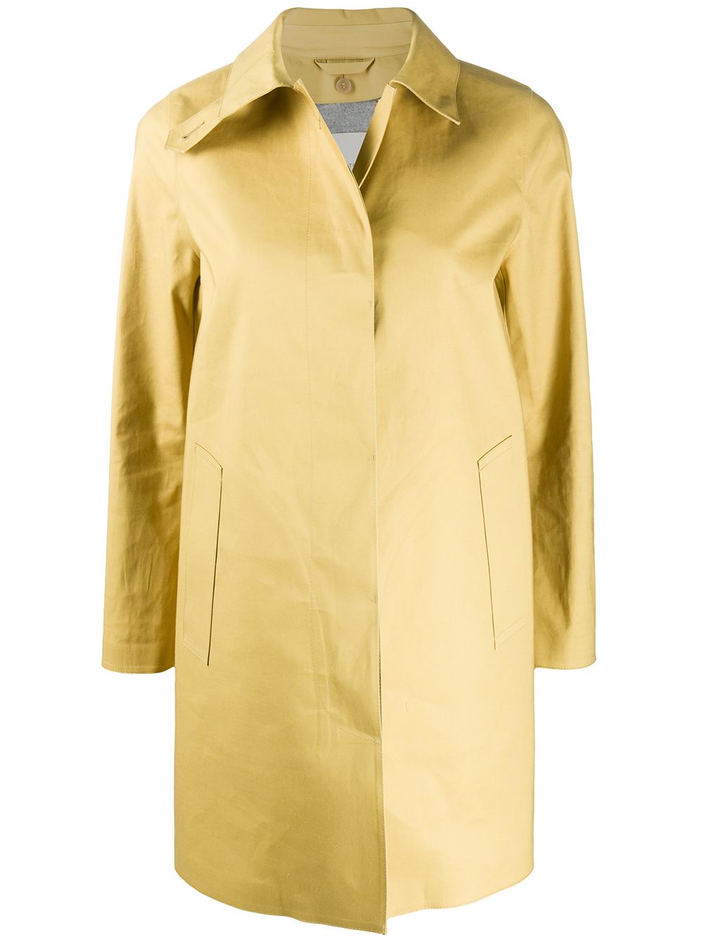 фото Mackintosh однобортное пальто dunoon