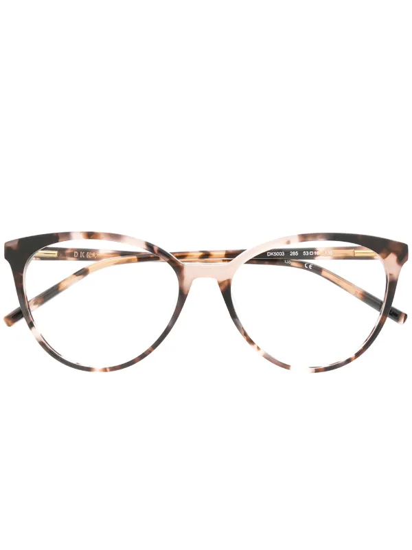 Dkny Tortoiseshell Frame Glasses Farfetch