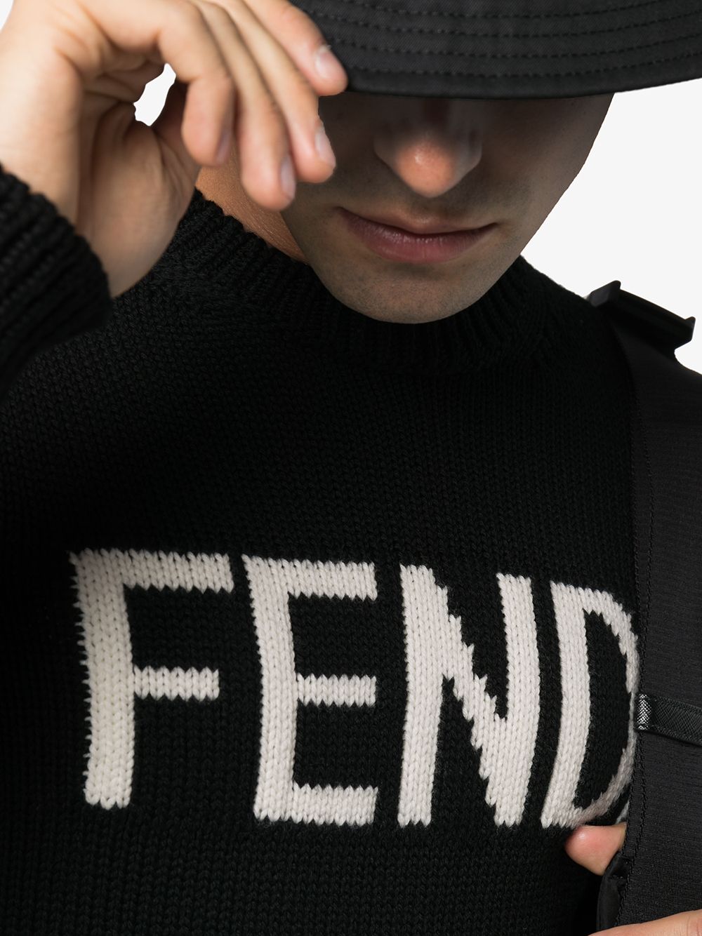 фото Fendi джемпер с логотипом