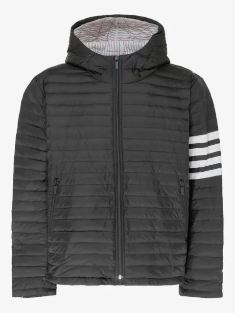 Thom Browne ストライプ パデッドジャケット