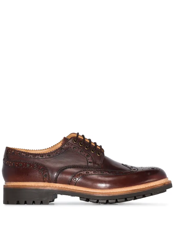 leather brogues