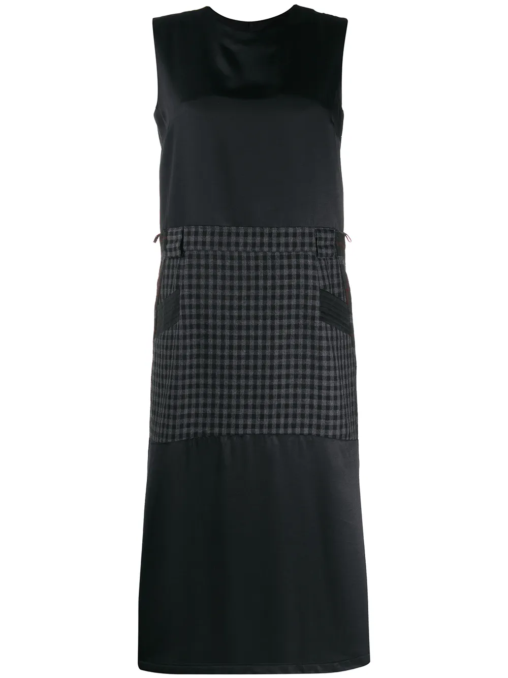 Maison Martin Margiela Pre-Owned платье 2000-х годов в клетку