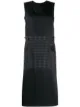 الصورة 1 من Maison Martin Margiela Pre-Owned فستان بشريط كاروهات