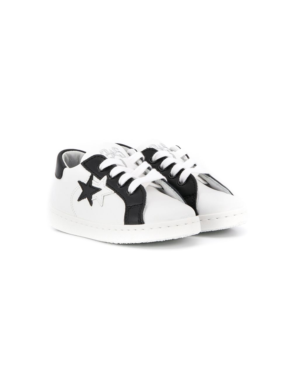 фото 2 Star Kids two tone low top sneakers