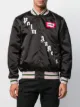 Palm Angels x Ice Cream studded varsity jacket