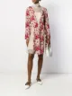 الصورة 2 من RedValentino فستان بكسرات وطبعة زهور