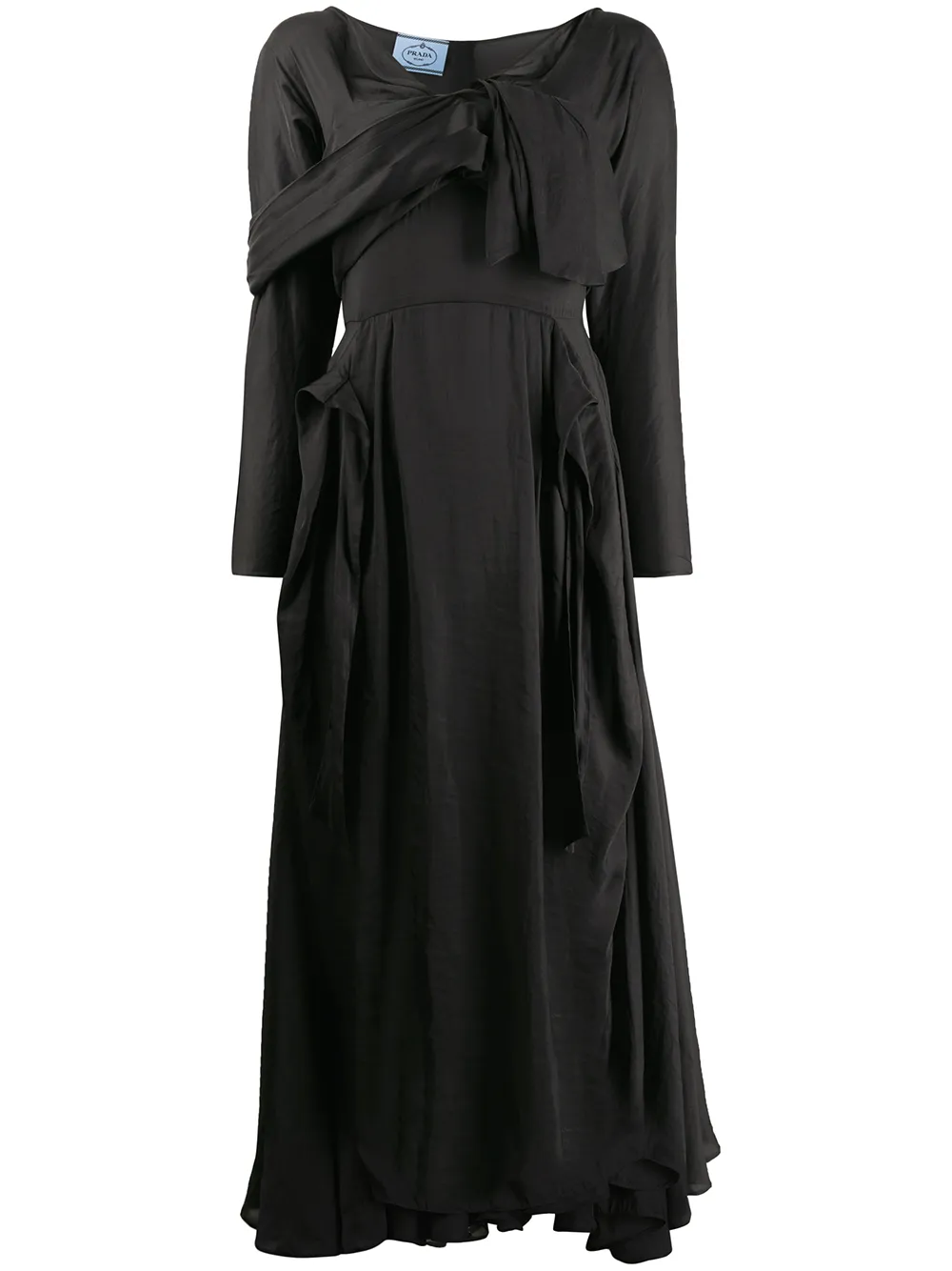 Prada Midikleid Im Deconstructed-Look ee5r4 Ul5L1 Prada Midikleid Im Deconstructed-Look ee5r4 Ul5L1