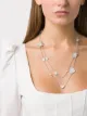 Image 2 of Chopard 18kt white gold diamond Happy Hearts necklace