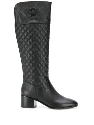 michael kors quilted boots