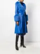 Saks Potts Foxy long belted coat
