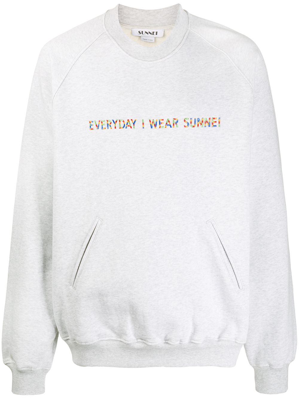 фото Sunnei толстовка с принтом Everydady I Wear Sunnei