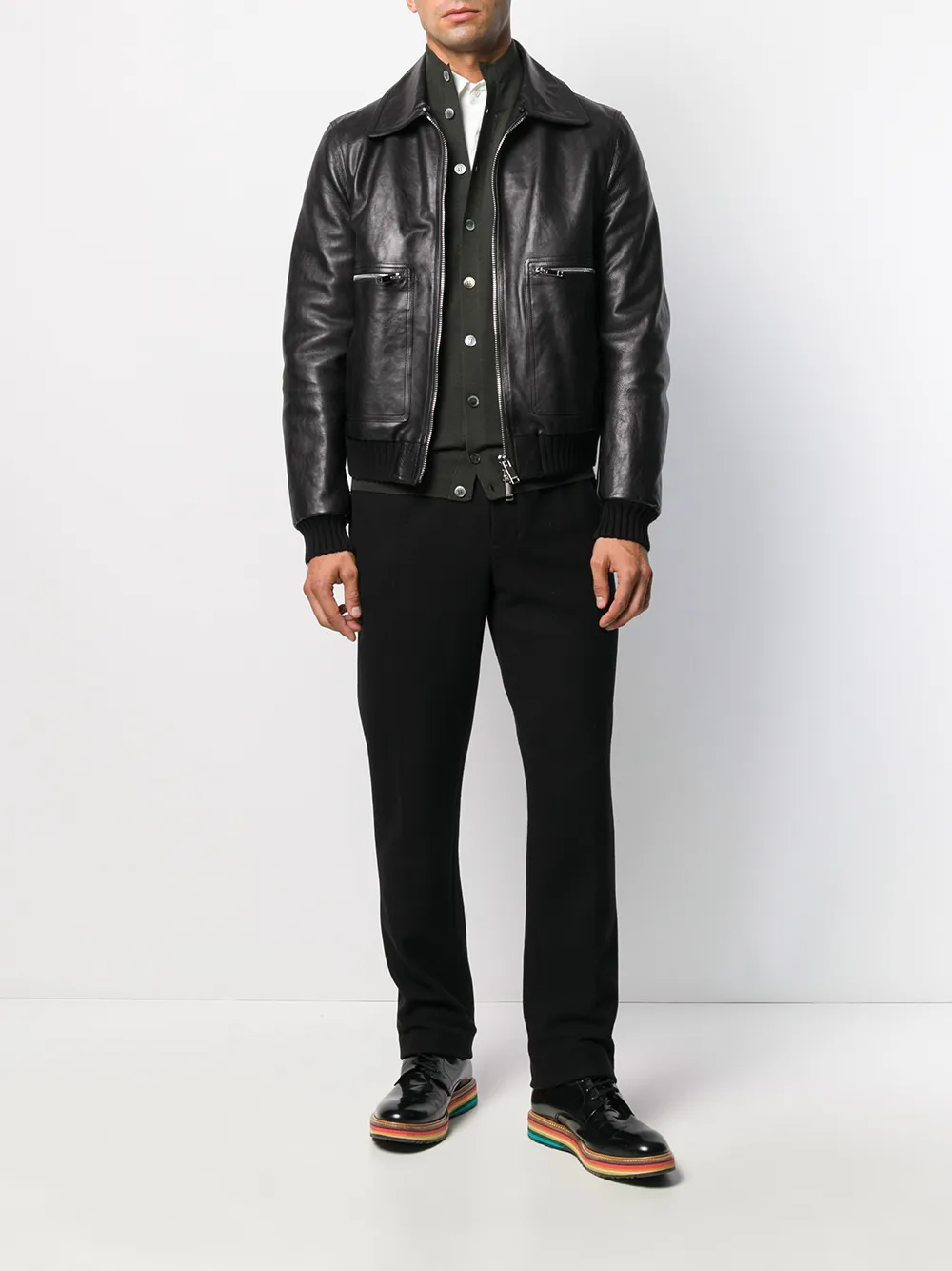 Dell'oglio funnel neck knit cardigan | Cardigans | Image 2