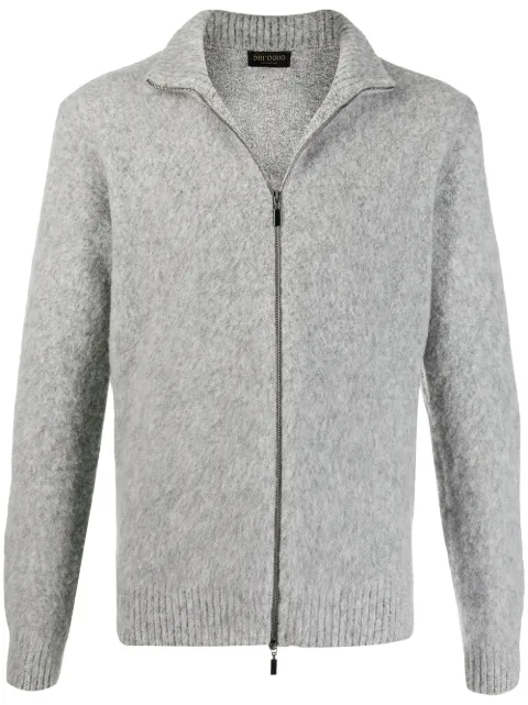Dell'oglio knitted zip-front sweatshirt