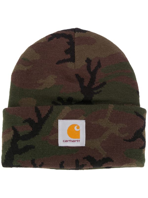 carhartt camouflage beanie