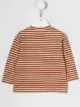 Image 2 of Aletta striped button-neck top