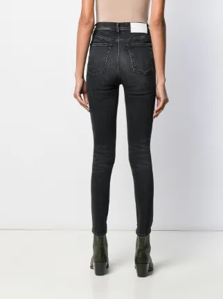 high waisted skinny jeans展示图