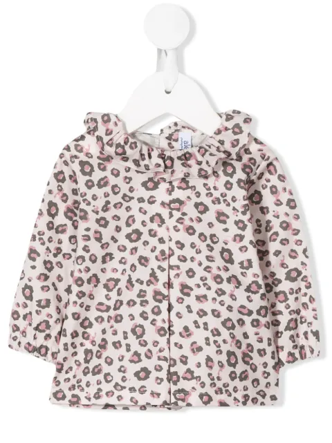 Aletta leopard-print blouse
