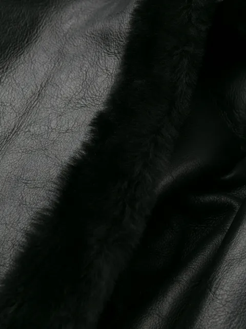 YMC YOU MUST CREATE OVERSIZED SHEARLING JACKET