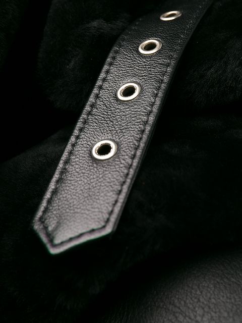YMC YOU MUST CREATE OVERSIZED SHEARLING JACKET