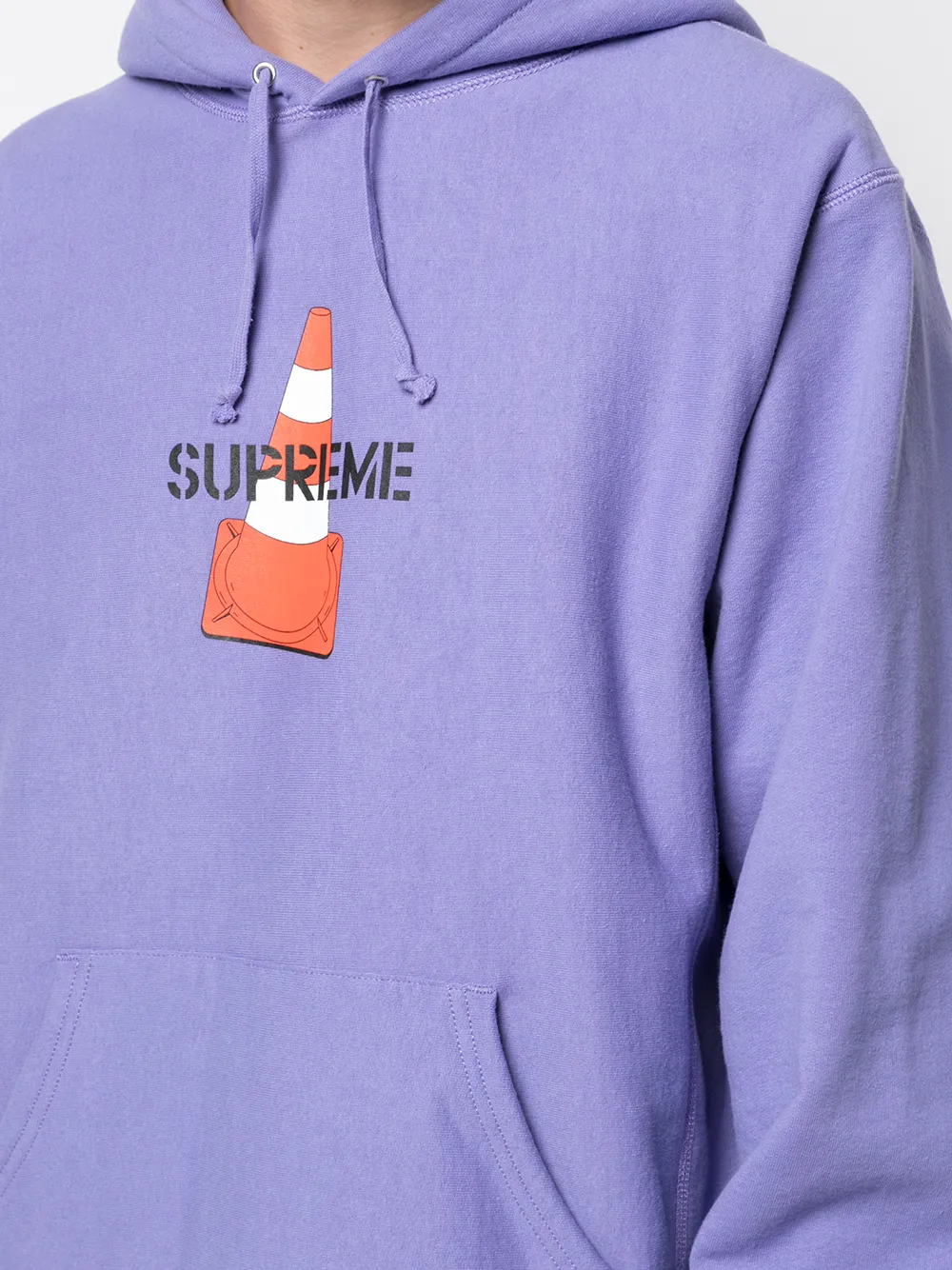 supreme traffic cone hoodie