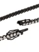 SHAY 18kt black gold pavé diamond tennis bracelet