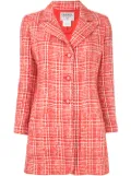 CHANEL Pre-Owned 1997 long sleeve jacket - Red